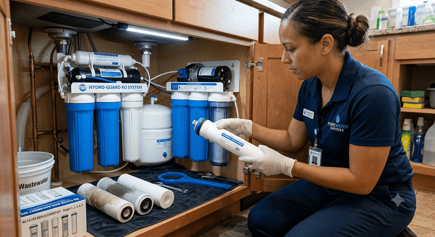 RO Filter & Membrane Replacement