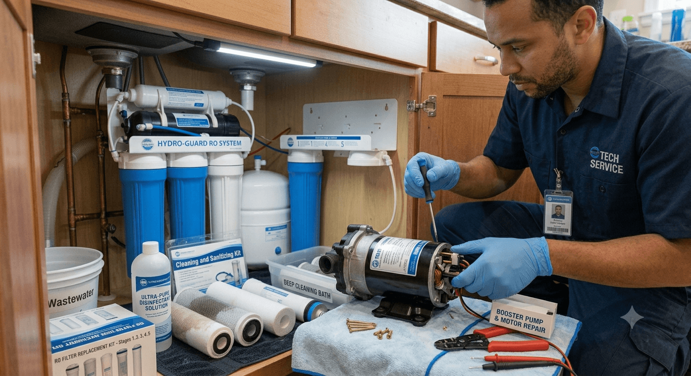 Booster Pump & Motor Repair